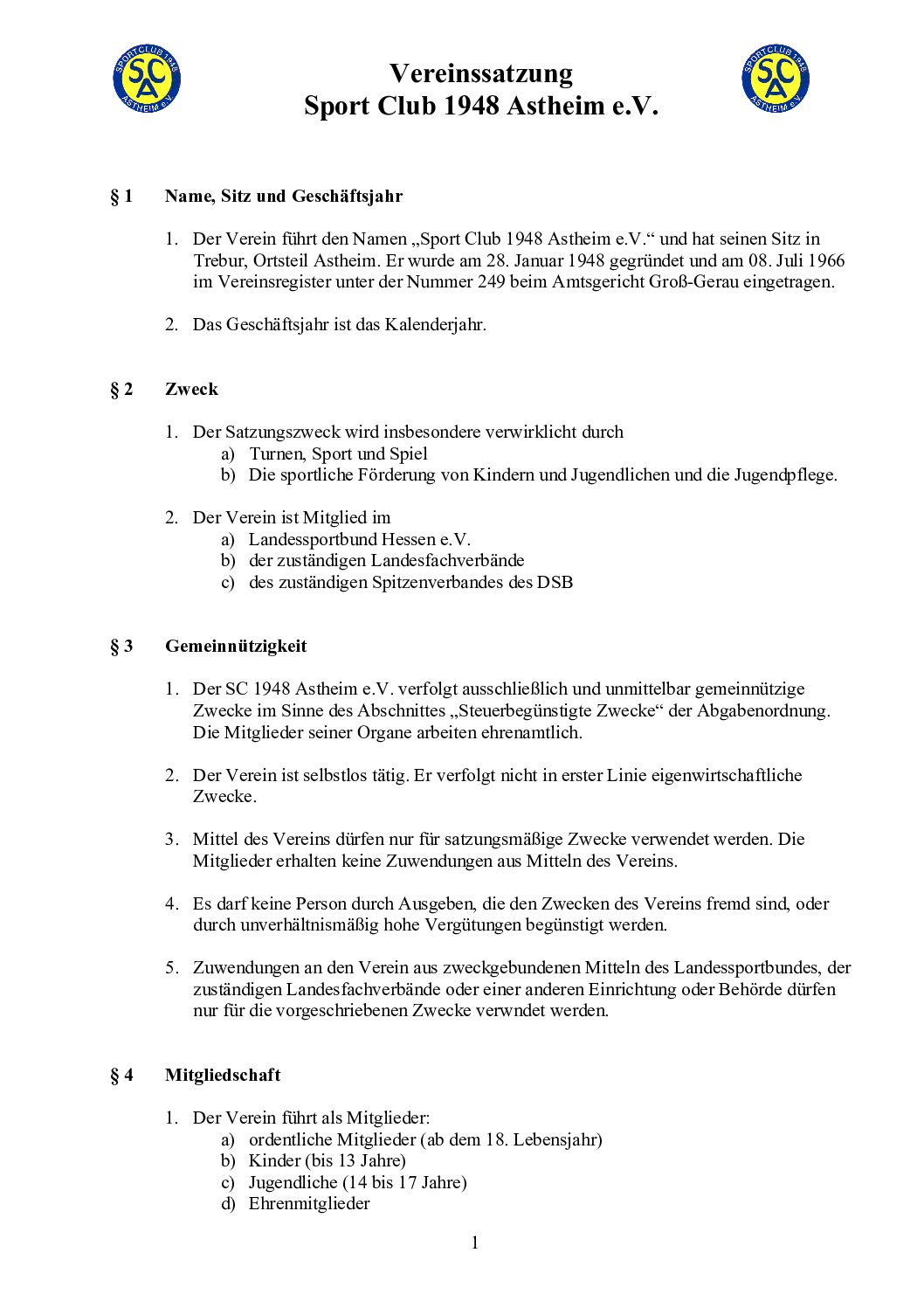 Vereinssatzung2025